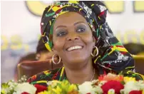  ?? AFP file ?? Grace Mugabe attends an event in Harare . —