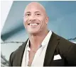  ??  ?? Dwayne Johnson