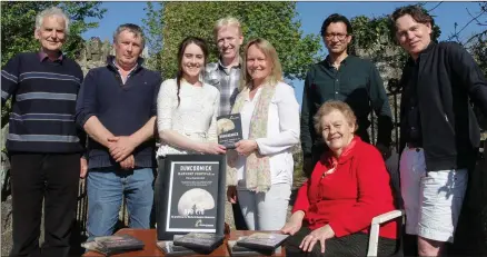  ??  ?? At the launch of the Duncormick Harvest Festival DVD: Willie Considine, Sean Rochford, Molly O’Driscoll (editor of the DVD), Frank Torpey, Clara Murphy, Steve Schokman, Teasie Rochford and Brian O’Driscoll.