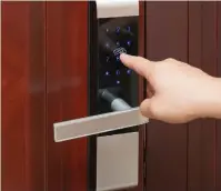  ??  ?? Invest in a smart locking system - and get rid of keys