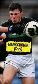  ??  ?? MARKCRONIN (Cork)