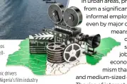  ??  ?? Nigeria’s capital Lagos is geographic­ally wellplaced to benefit from internatio­nal trade. Other economic drivers include Nollywood, Nigeria’s film industry