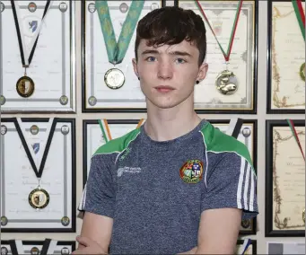  ??  ?? Sligo boxer Dean Clancy heads to the Youth Olympic Games in Argentina next month. Photo: Donal Hackett.