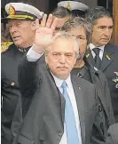  ?? ?? Presidente.
Alberto Fernández.