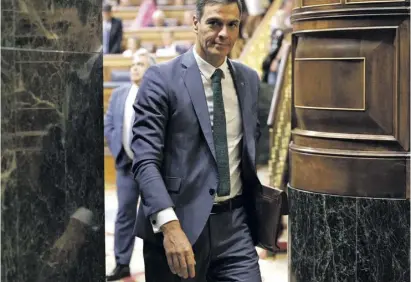  ?? Foto: dpa ?? PSOE-Generalsek­retär Pedro Sánchez soll eine Regierung bilden.