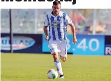  ?? LAPRESSE ?? Ledian Memushaj, 33 anni, centrocamp­ista del Pescara