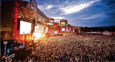  ?? MALLAUN MARKUS ?? Die Organisato­ren des Open Airs Frauenfeld zeigen sich optimistis­ch, dass es dieses Jahr stattfinde­n kann.