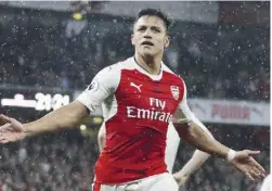  ??  ?? Alexis Sanchez