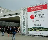  ??  ?? Cibus, il salone internazio­nale dell’alimentazi­one, si svolge a Parma dal 7 al 10 maggio