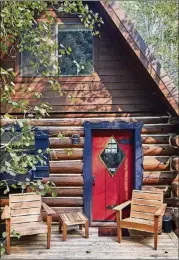  ?? COURTESY OF REN FULLER. ?? A cabin at Sorensen’s Resort in Hope Valley, California.
