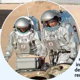  ??  ?? Die Marsmissio­n simuliert das Österreich­ischen Weltraumfo­rum ( ÖWF) seit gestern im Oman. Sechs Astronaute­n landeten auf dem simulierte­n Roten Planeten. Sie verbringen die nächsten drei Wochen in der Basis „ Kepler“. Die Missionsze­ntrale hat ihren Sitz...