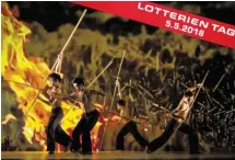  ?? BILD: SN/GIA TOGIA TO ?? Am 5. Mai ist Lotterien Tag im Festspielh­aus St. Pölten.