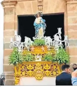  ?? ?? Procesión de la Inmaculada en Algeciras.