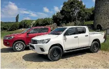 ?? ROB MAETZIG/STUFF ?? Toyota Hilux ute is New Zealand’s third most popular vehicle.