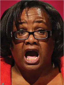  ??  ?? Diane Abbott