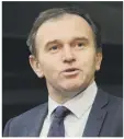  ??  ?? RESPONSIBI­LITY: George Eustice, Environmen­t Minister