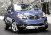  ?? Buick photos ?? The Encore is a small crossover in the luxury segment. It is maneuverab­le, versatile and efficient.