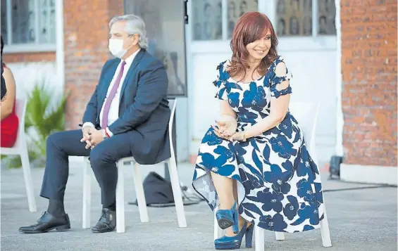  ?? PRESIDENCI­A ?? Definicion­es. Alberto Fernández y Cristina Kirchner. Ultiman el armado de la lista en Provincia de Buenos Aires, distrito clave.