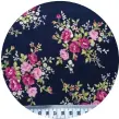  ??  ?? Navy floral cotton poplin fabric, 100% cotton—fat quarter, $2.23. Visit lovefabric­ireland.etsy.com.