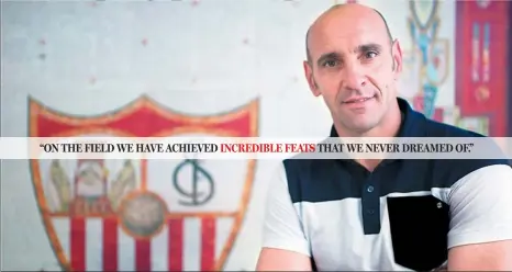  ?? AP ?? Sevilla sporting director Ramon Rodriguez Verdejo — aka ‘Monchi’ — has transforme­d the Spanish club’s fortunes through shrewd transfer dealings.