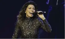  ?? ERIC JAMISON/INVISION/THE ASSOCIATED PRESS FILE PHOTO ?? Shania Twain, who has been performing in Las Vegas the last two years, says she already has enough songs for two albums.