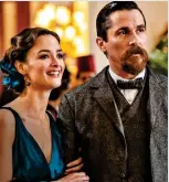  ??  ?? evocative: Charlotte Le Bon and Christian Bale in The Promise
