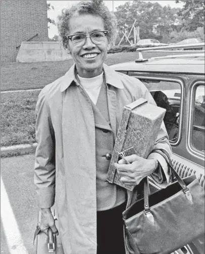 ?? Frank C. Curtin Associated Press ?? PAULI MURRAY died at 74 in 1985. Their ideas continue to be heard in court. “My Name Is Pauli Murray” review is on E5.