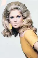  ?? BERT STERN / GETTY ?? Candice Bergen, en 1967