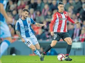  ??  ?? SU DÍA. Facundo Ferreyra anotó su primer gol en San Mamés.