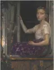  ?? FOTO: KUNSTSTIFT­UNG ?? Christian Landenberg­ers Werk „Mädchen am Fenster“.