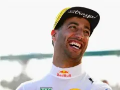  ??  ?? Ricciardo is in relaxed mood in Melbourne (Getty)