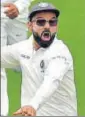  ?? AFP ?? Kohli feels bowlers can bowl longer spells at pace.