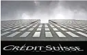  ?? ?? PRESSURE: Credit Suisse