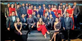  ??  ?? Retail Sales and Private Wealth Management Teams with NDB Wealth Director and NDB Capital Holdings CEO Vajira Kulathilak­a, NDB Wealth CEO Prabodha Samaraseka­ra and NDB Wealth COO Ruwan Perera