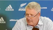  ??  ?? NZ Rugby chief executive Steve Tew has been left scrambling by issue after issue.