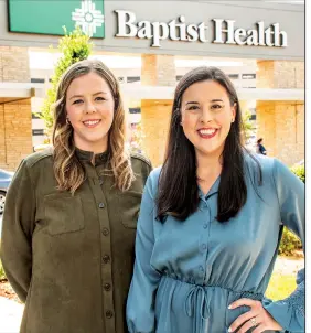  ?? (Arkansas Democrat-Gazette/Cary Jenkins) ?? Elizabeth Machen (left) and Danielle Collie met as students at the University of Arkansas, Fayettevil­le. They are leading the efforts to organize this year’s Bolo Bash Reception & Luncheon.