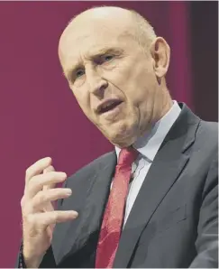  ?? ?? 0 Shadow defence secretary John Healey wants an MOD inquiry