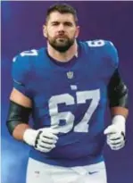  ?? AP ?? Justin Pugh would like to return to the Giants, but he has options elsewhere.