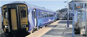  ??  ?? Improvemen­ts The Scottish Govornment has confirmed the EK line has been prioritise­d for enhancemen­t