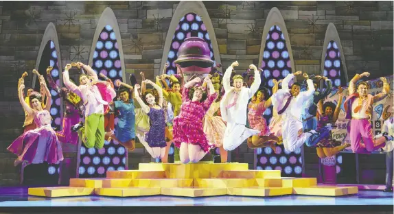  ?? JEREMY DANIEL ?? The touring production of Hairspray, coming to the Queen Elizabeth Theatre, is a high-energy singing and dancing marathon.
