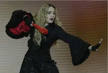  ?? WALTER BIERI/THE ASSOCIATED PRESS ?? Madonna performs as part of her Rebel Heart Tour in Zurich, Switzerlan­d, in December 2015.