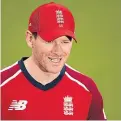  ?? Picture: PA. ?? Eoin Morgan led England to victory.