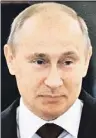  ??  ?? Vladimir Putin