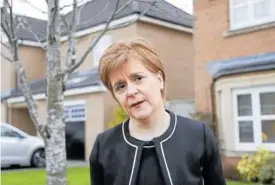  ?? Foto: Efe ?? Nicola Sturgeon.