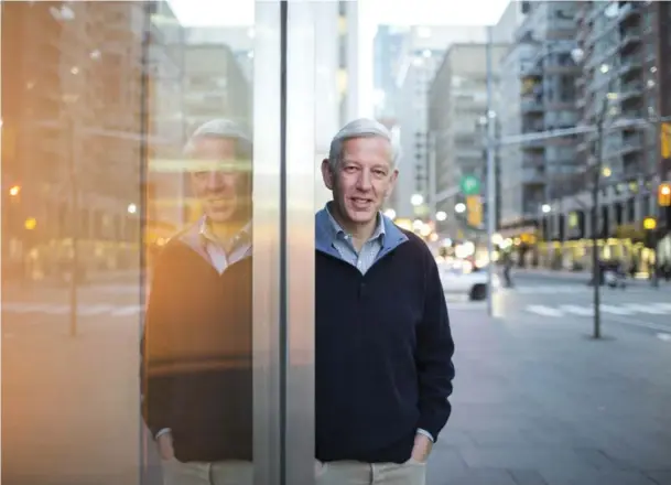  ?? NICK KOZAK/FOR THE TORONTO STAR ?? Dominic Barton, 54, has been appointed by the Liberal government to be chair of the “advisory council on economic growth,” made up of 14 business and academic leaders.