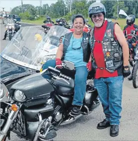  ?? JOE CARUSO SPECIAL TO METROLAND ?? Joe Caruso is organizing a second annual poker run in support of Ovarian Cancer Canada on Sept. 15 at the St. Catharines Moose Lodge. Caruso is organizing the Let's Ride for Her event in memory of his wife Bonnie, who died in March.