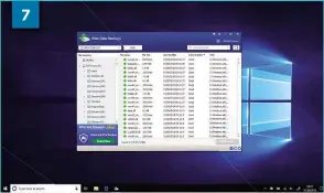  ??  ?? BELOW Portable file recovery software reduces the risk of overwritin­g data you’re trying to save