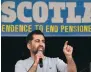  ?? ?? Humza Yousaf may have to resign if he loses the no-confidence vote.