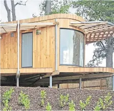  ??  ?? Eco lodge breaks are right on trend