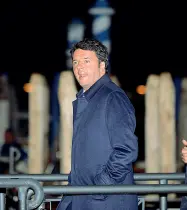  ??  ?? Veneziano Matteo Renzi è spesso in laguna, dagli incontri con il sindaco Luigi Brugnato con il Patto per Venezia, all’inaugurazi­o ne dell’edizione 2016 della Biennale Architettu­ra di Aravena